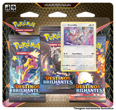 Blister Triplo - Destinos Brilhantes Bunnelby - Pokémon TCG - MoxLand